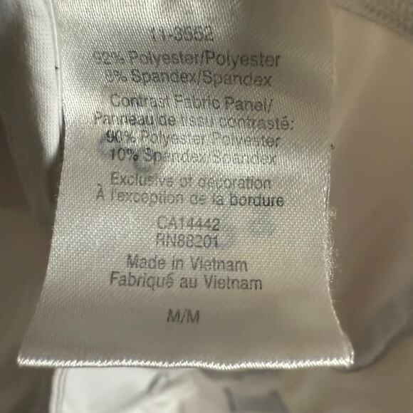 Performance Bicycle Ultra White Red Cycling Jersey Short Sleeve Zip Up Shirt M - Picture 9 of 10